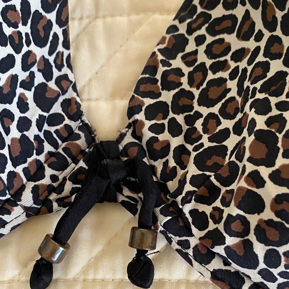 Leopard Print Bikini Set - Picture 3 of 6
